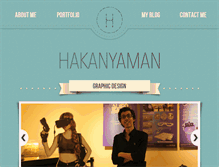 Tablet Screenshot of hakanyaman.net